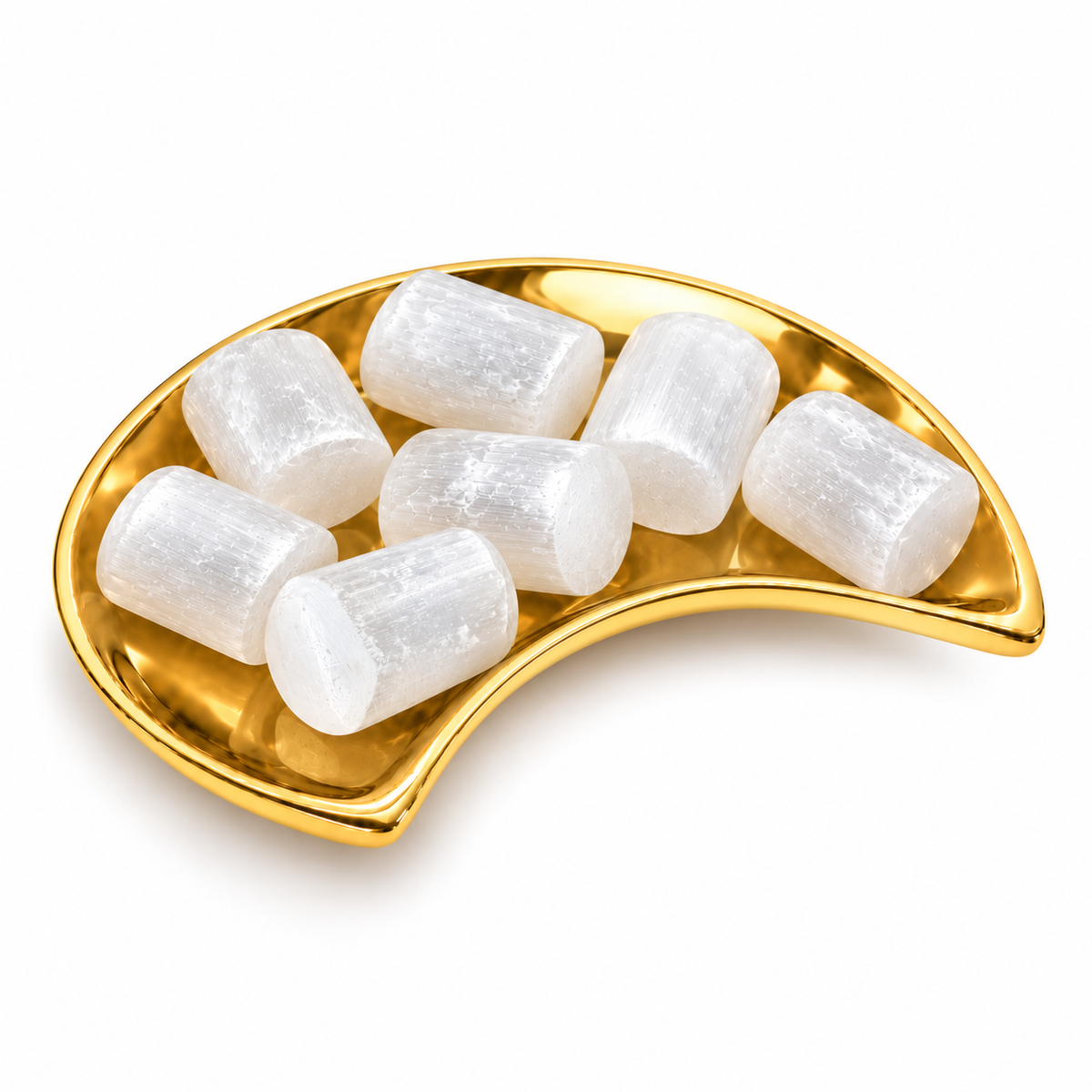 Tumbled Selenite