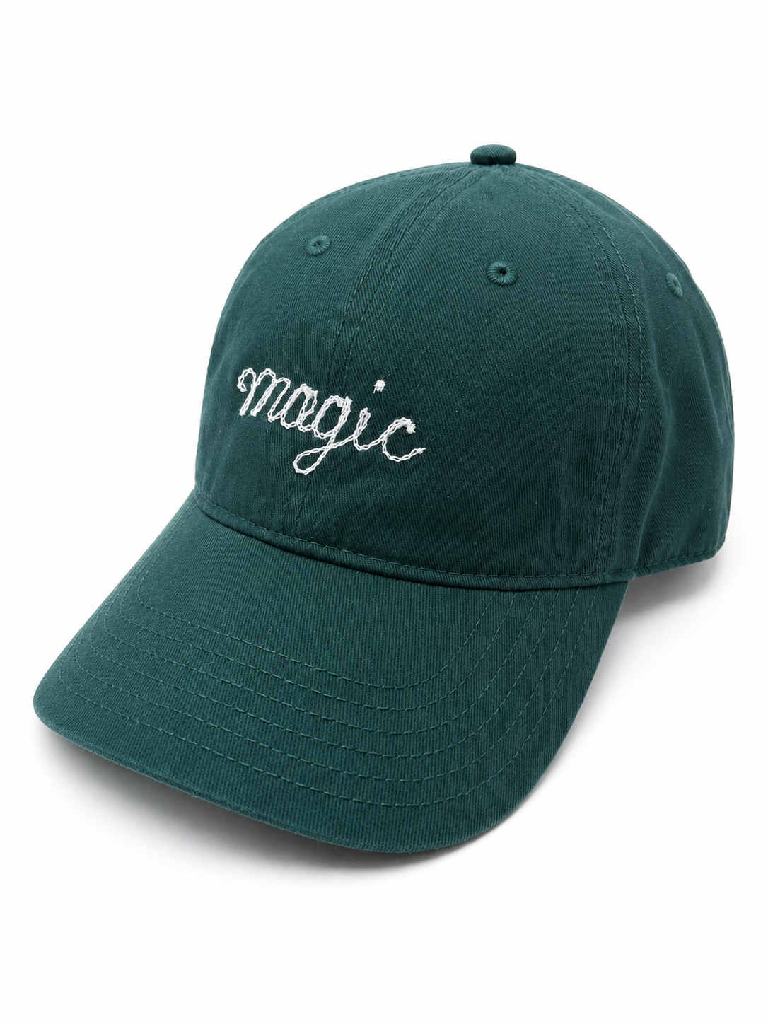 “Magic” Chainstitch Cap - Green