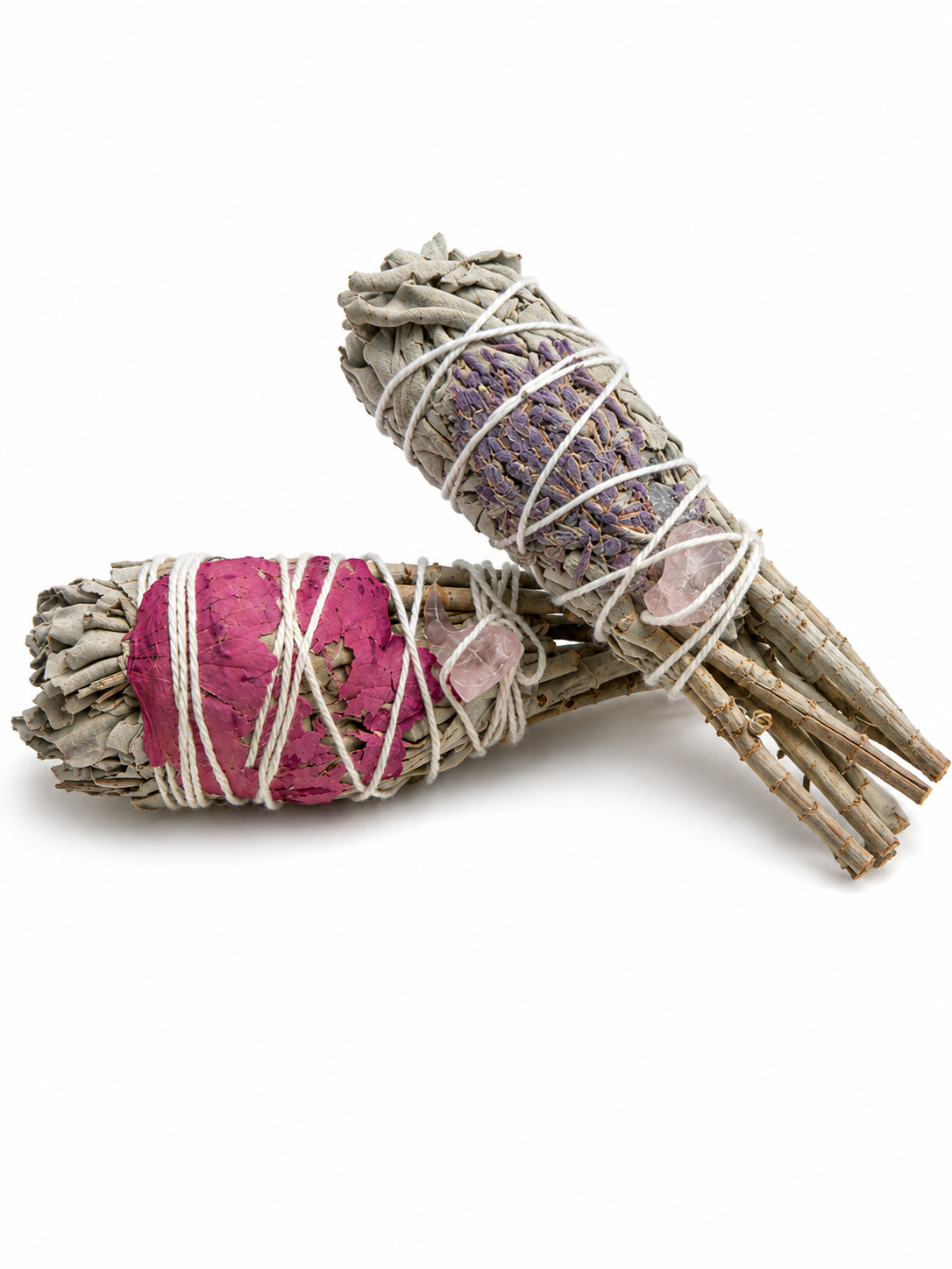 Floral Sage & Crystal Bundle