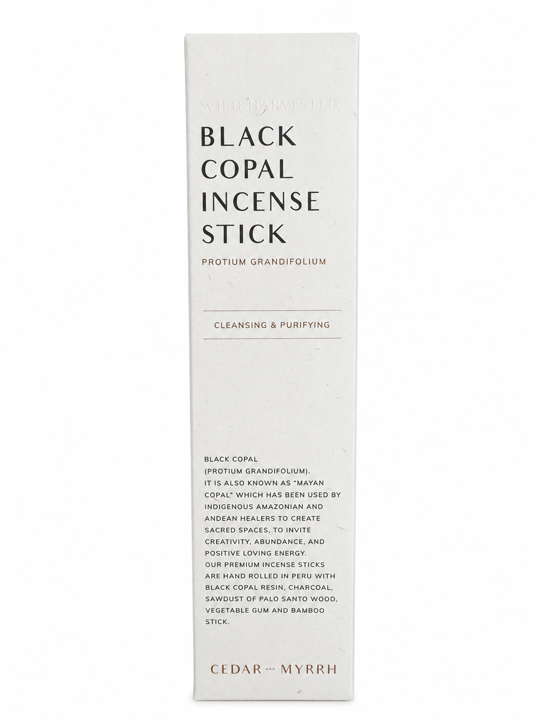Black Copal Incense