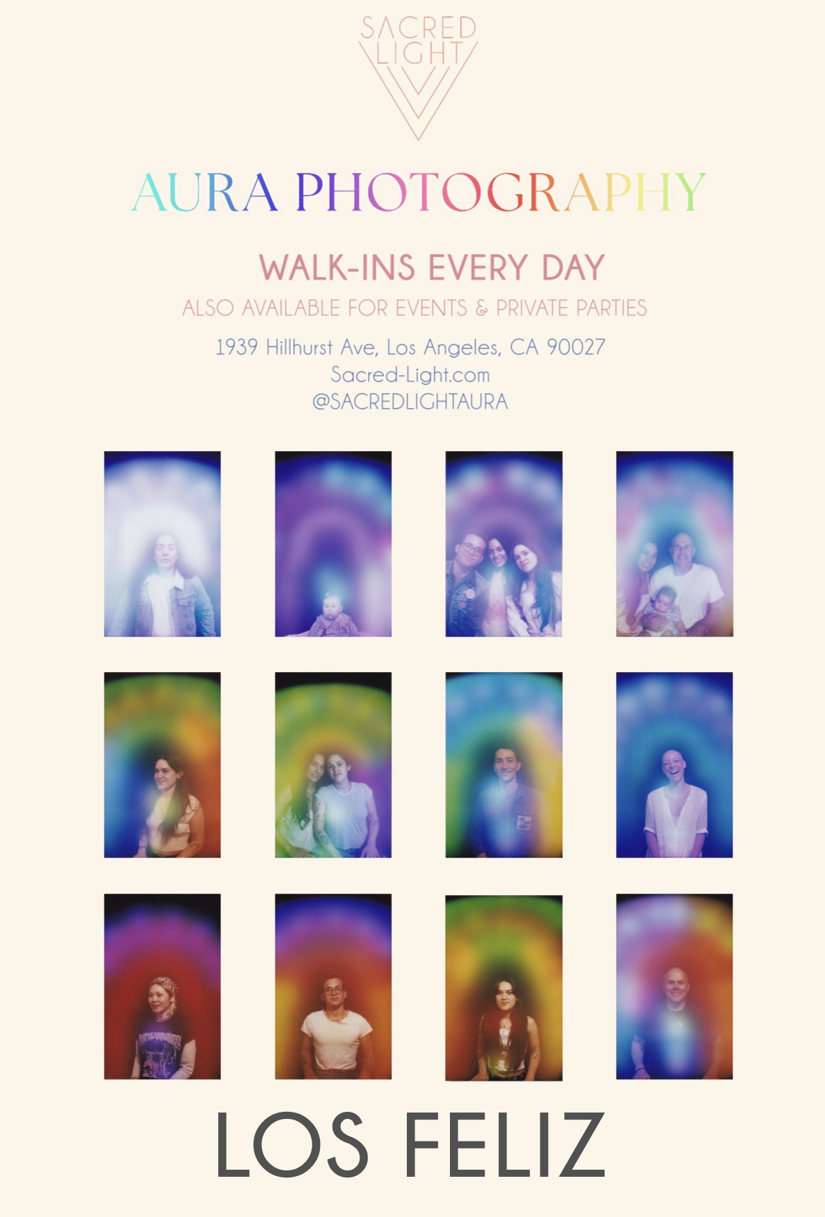 Aura Photo + Short Reading - LOS FELIZ LOCATION 1939 HILLHURST AVE