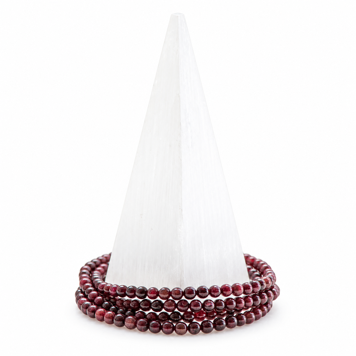 Dainty Almandine Garnet Bracelet
