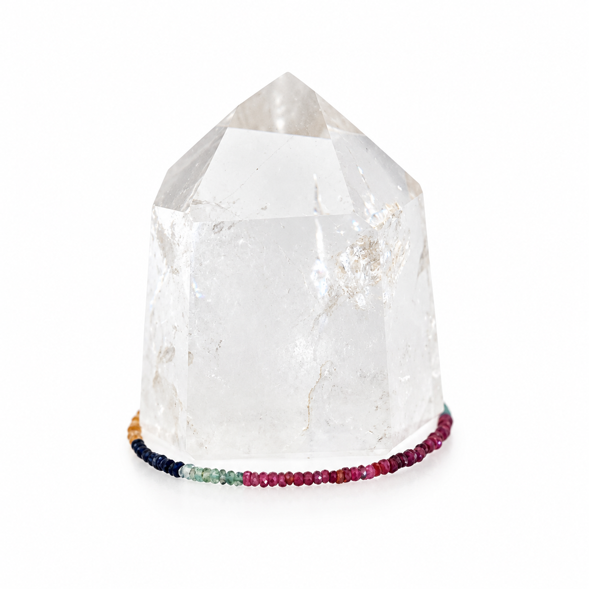 Grade AAA Multi-Faceted Sapphire Dainty Bracelet