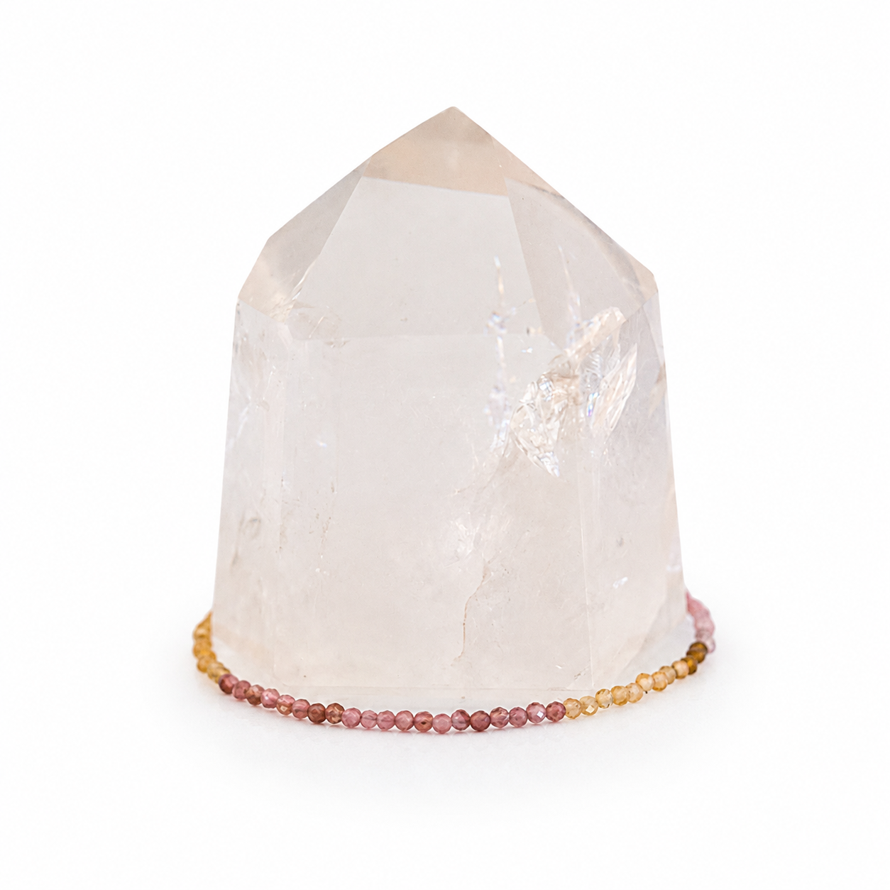 Grade AAA Multi-Color Tourmaline Dainty Bracelet