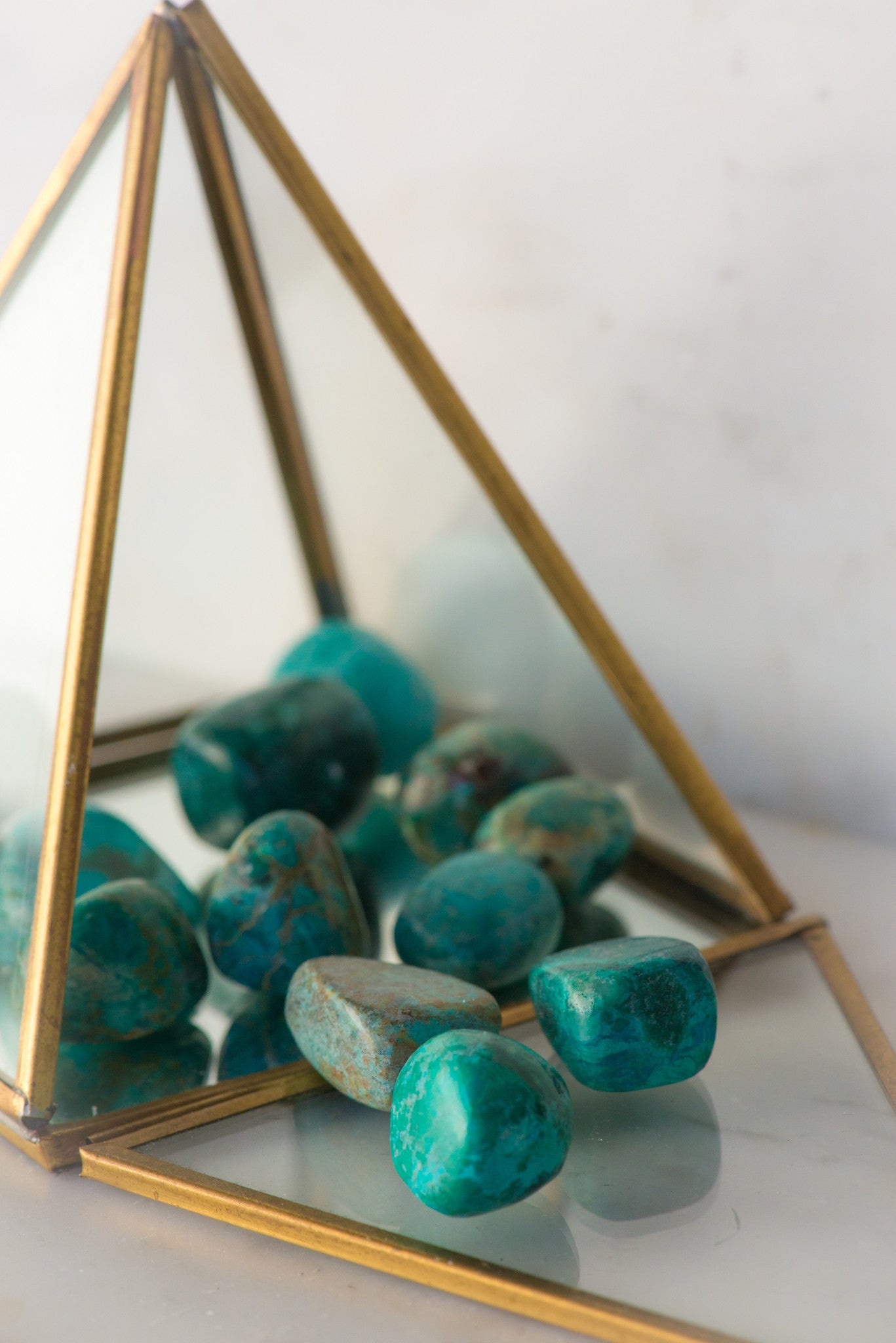 Tumbled Chrysocolla