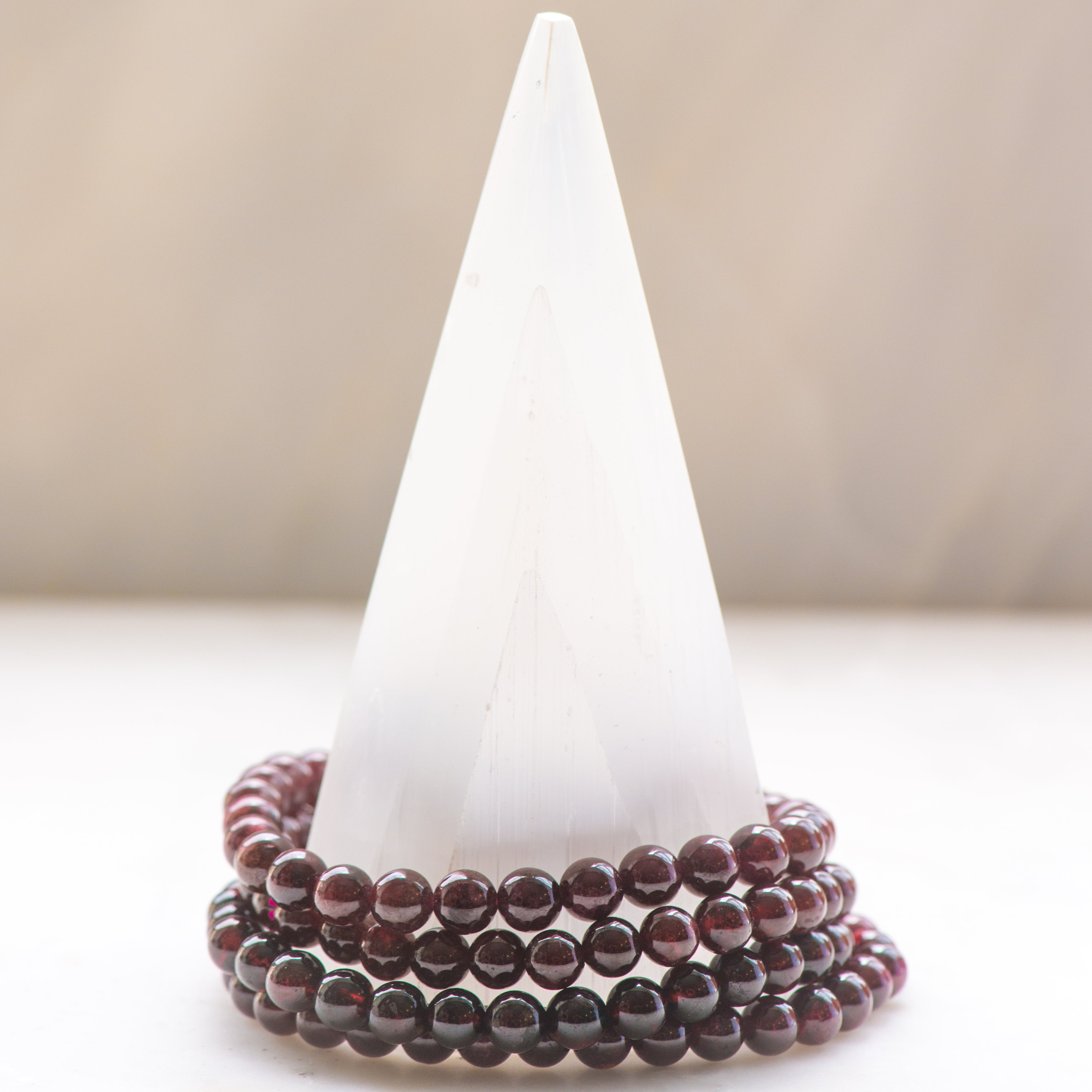 Almandine Garnet Medium Bracelet