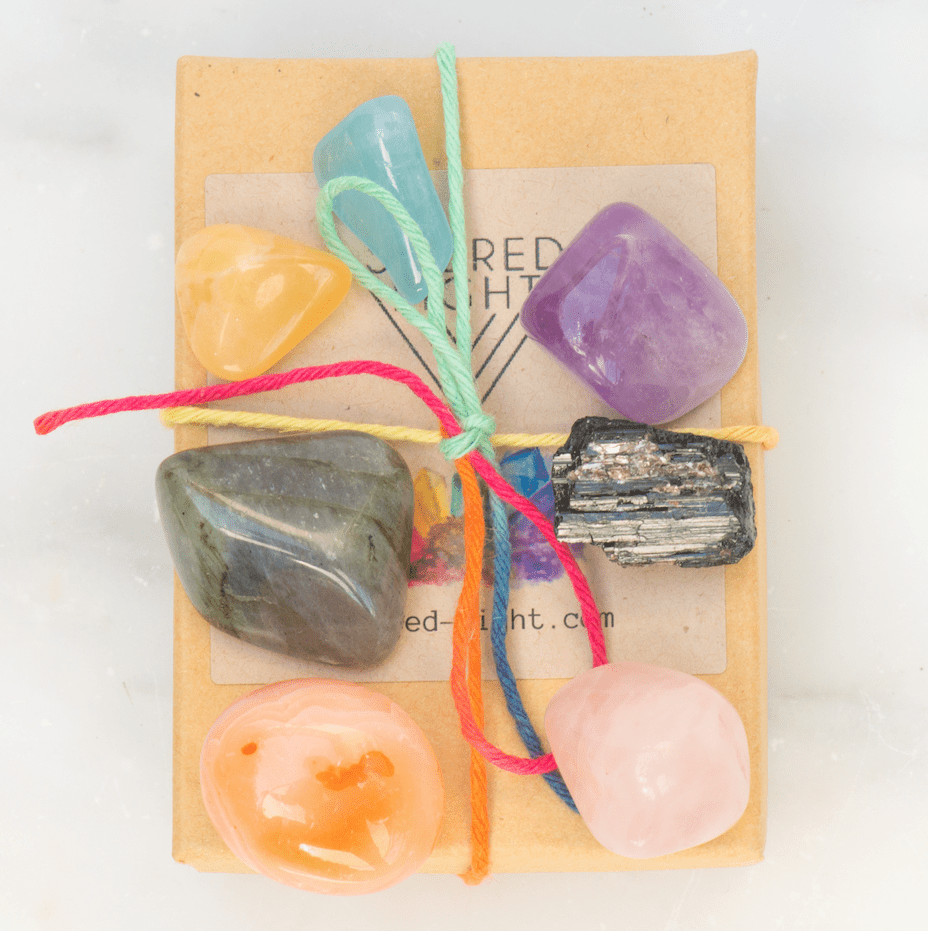 Chakra Alignment Gem Stone Set