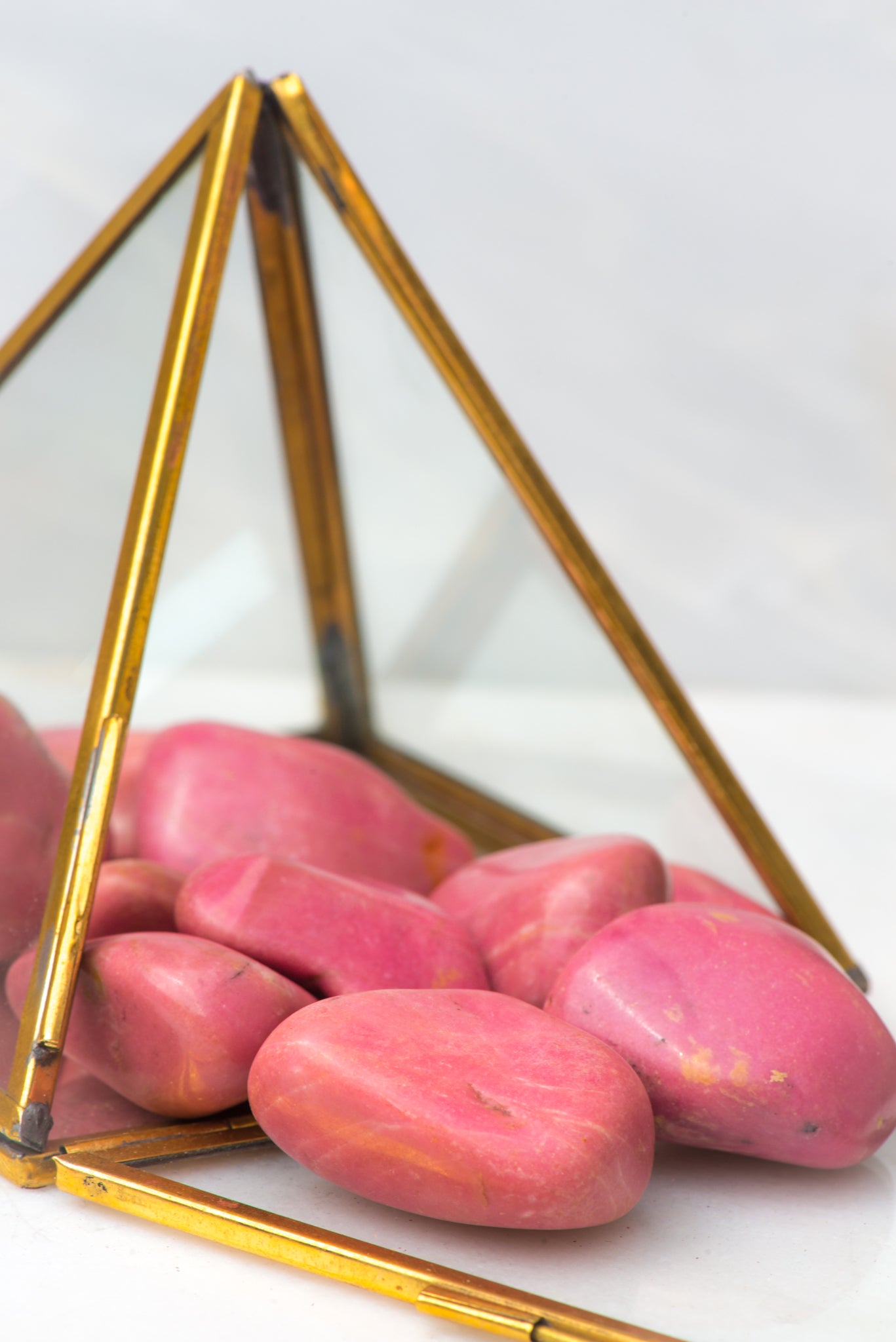 Large Tumbled Rhodonite.