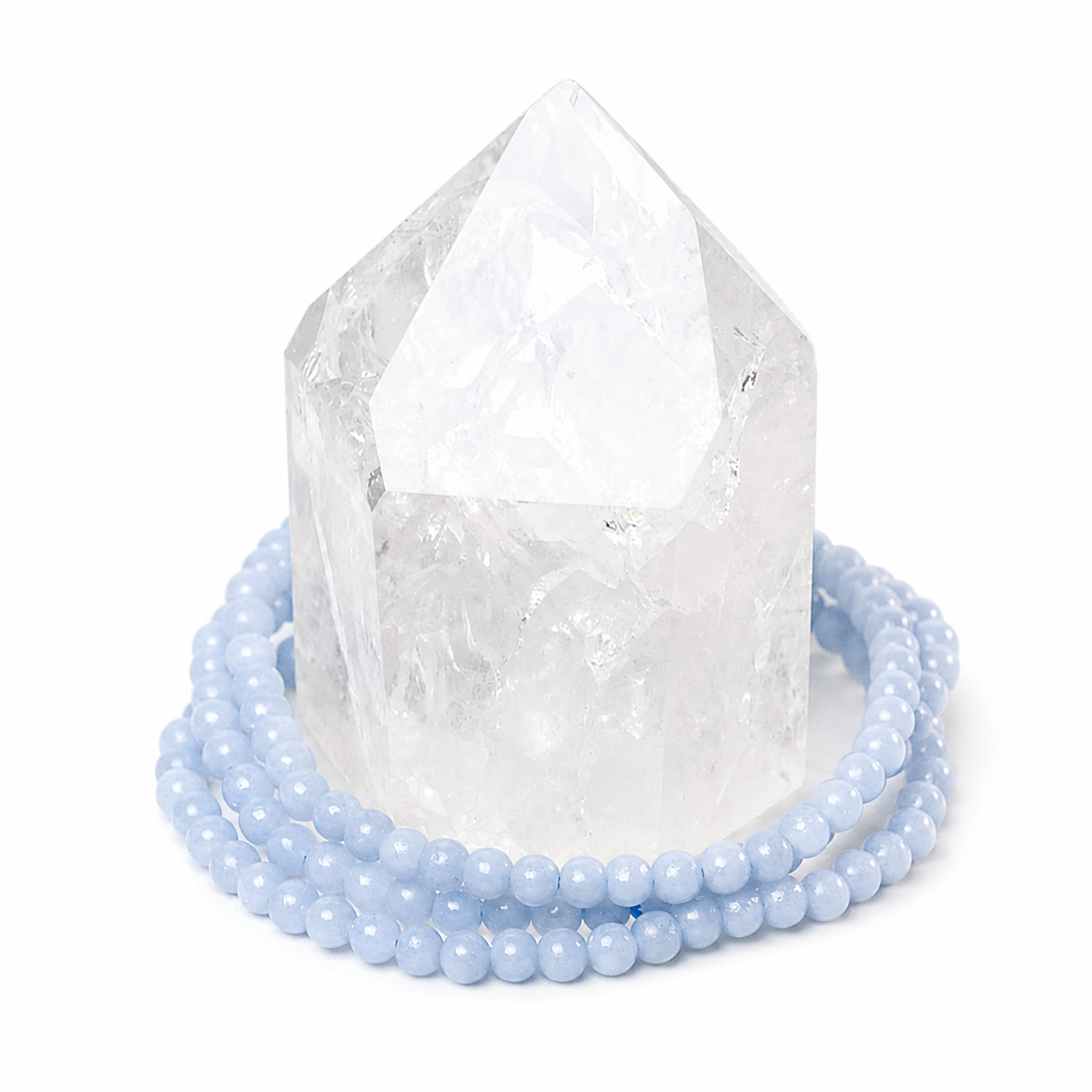 Angelite Dainty Bracelet