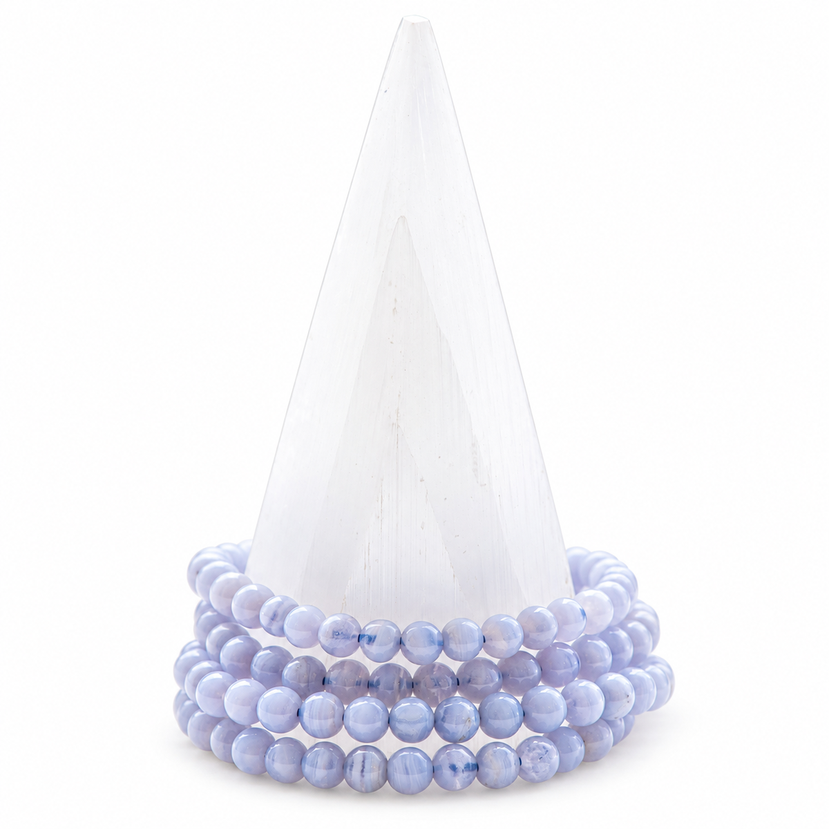 Blue Lace Agate Medium Bracelet