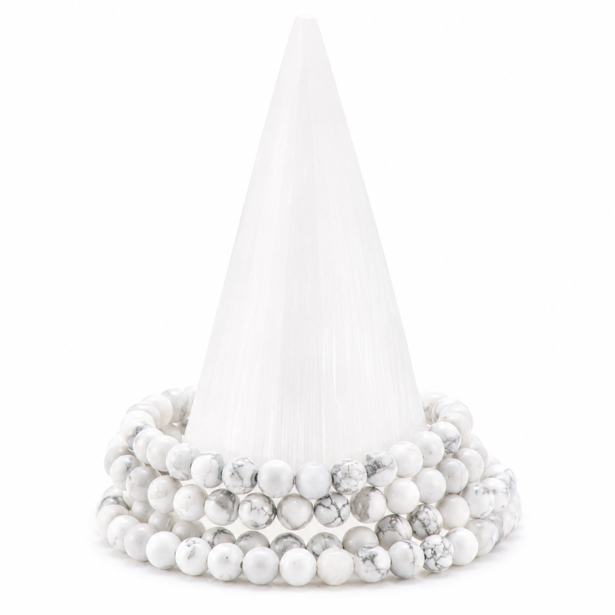 Howlite Medium Bracelet