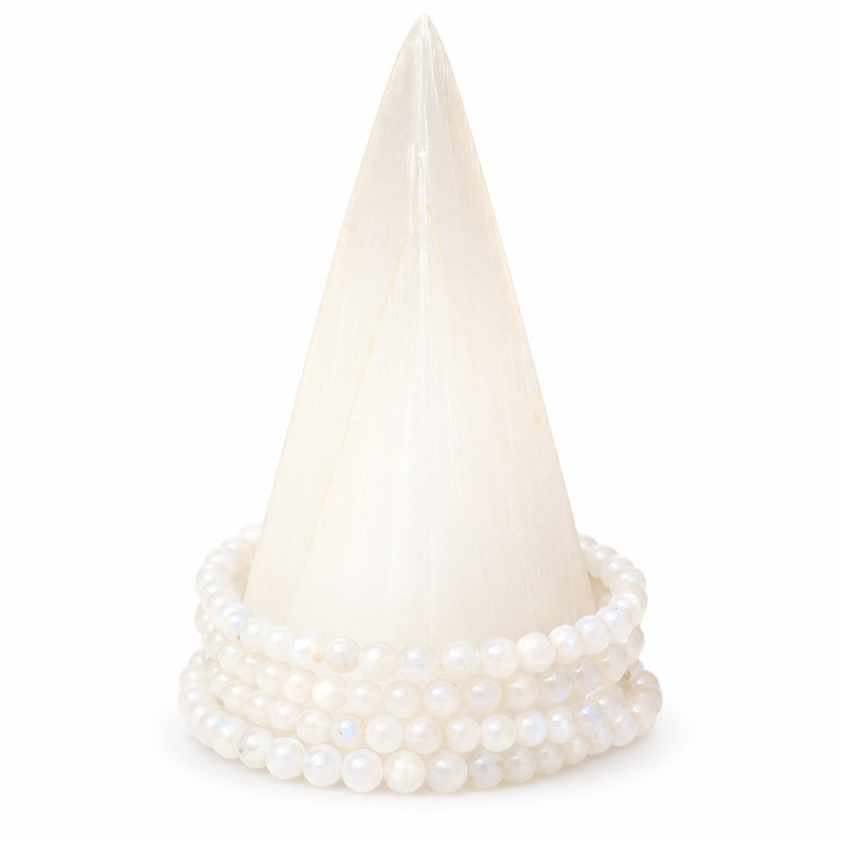 Rainbow Moonstone Dainty Bracelet