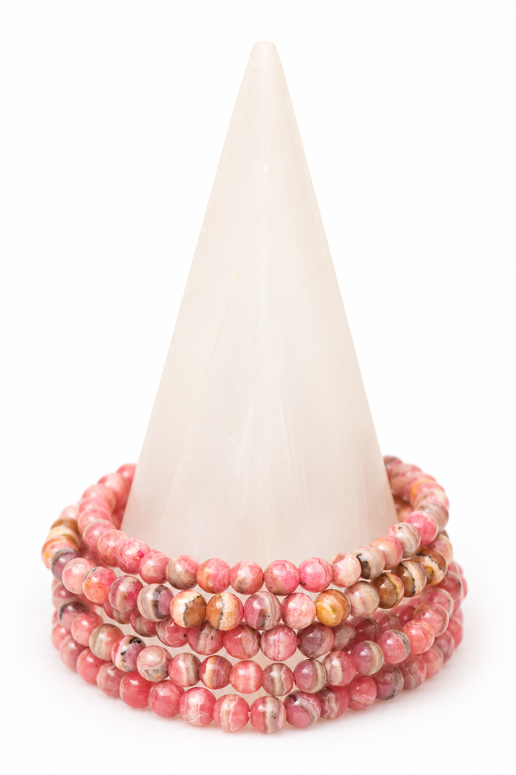 Dainty Rhodochrosite Bracelet