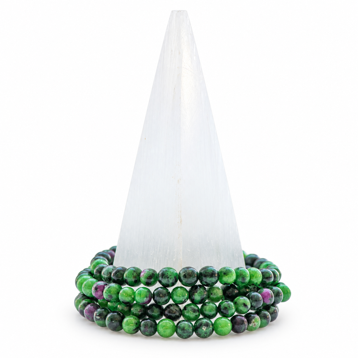 Ruby Zoisite Medium Bracelet