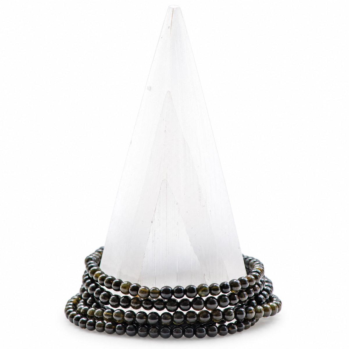 Black Tourmaline Bracelet Dainty