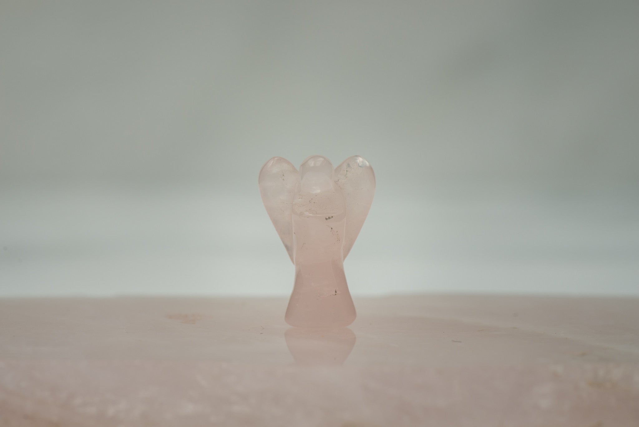 Rose Quartz Pocket Angel