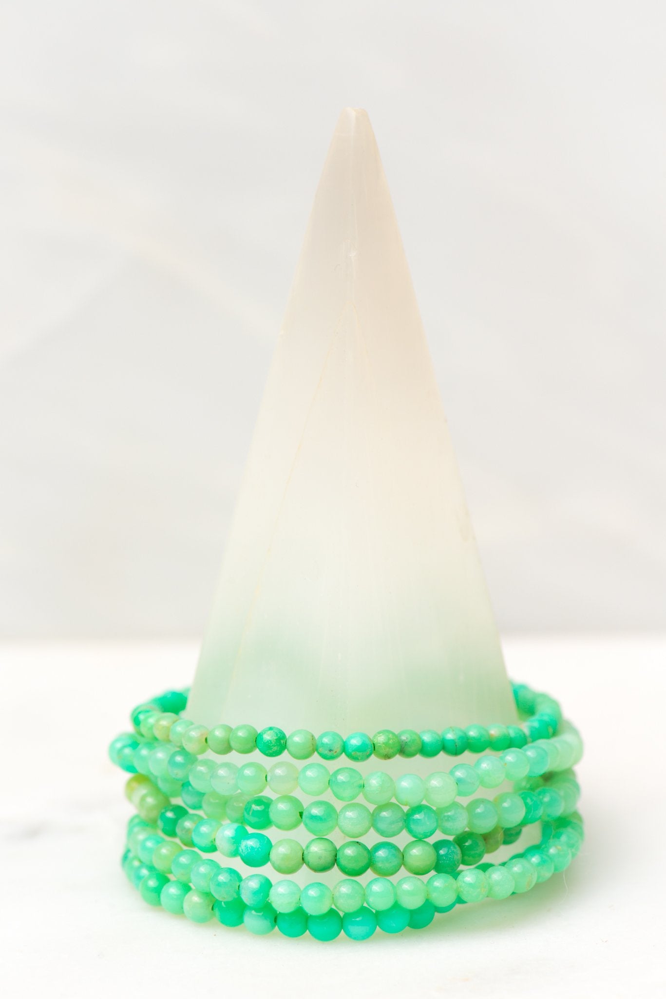 Chrysoprase Dainty Bracelet