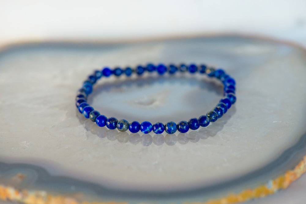 Lapis Lazuli Dainty Bracelet
