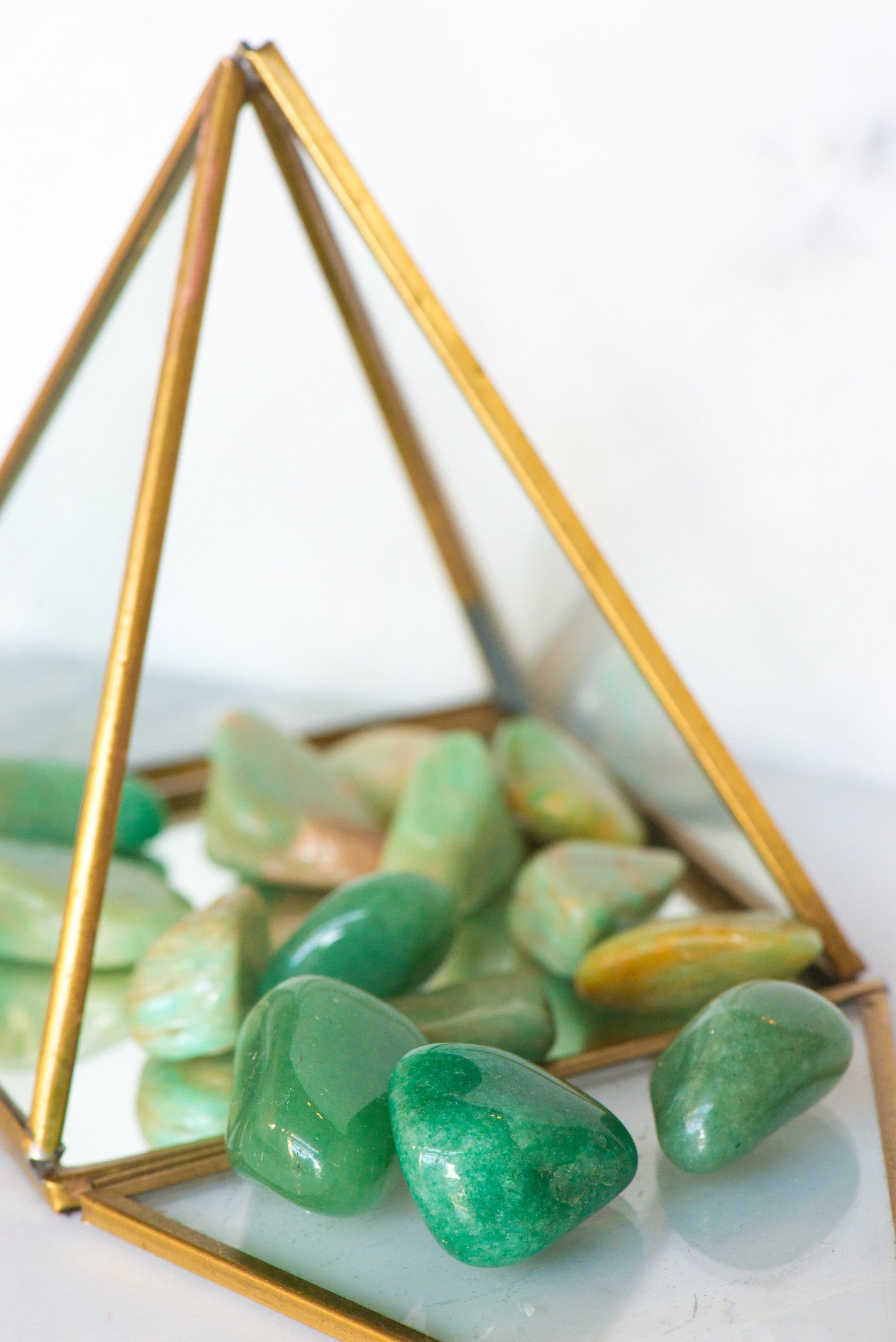 Tumbled Green Aventurine