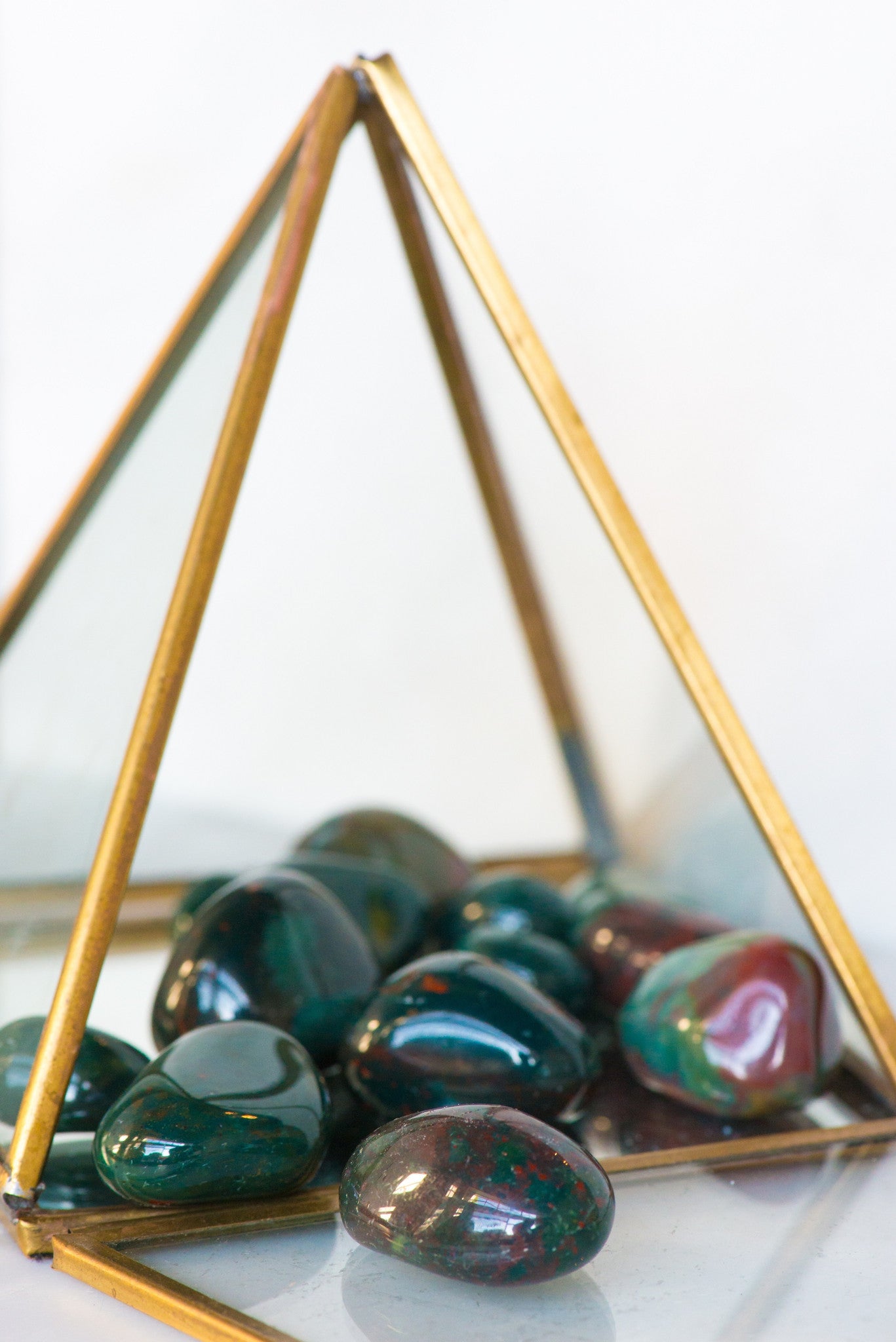 Tumbled Bloodstone