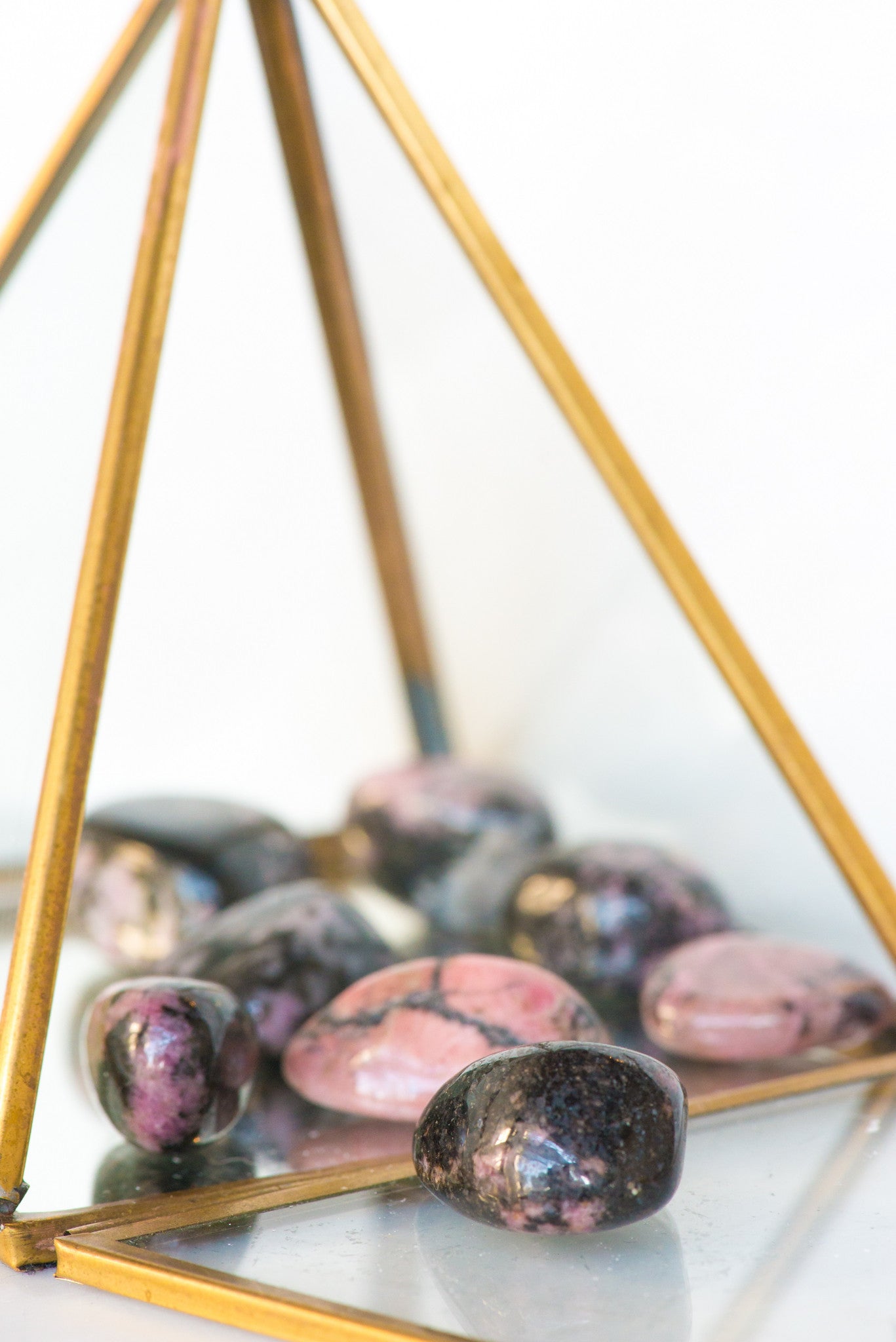 Tumbled Rhodonite