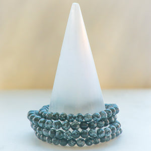 Snowflake Obsidian Medium Bracelet