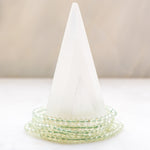 Prehnite Dainty Bracelet