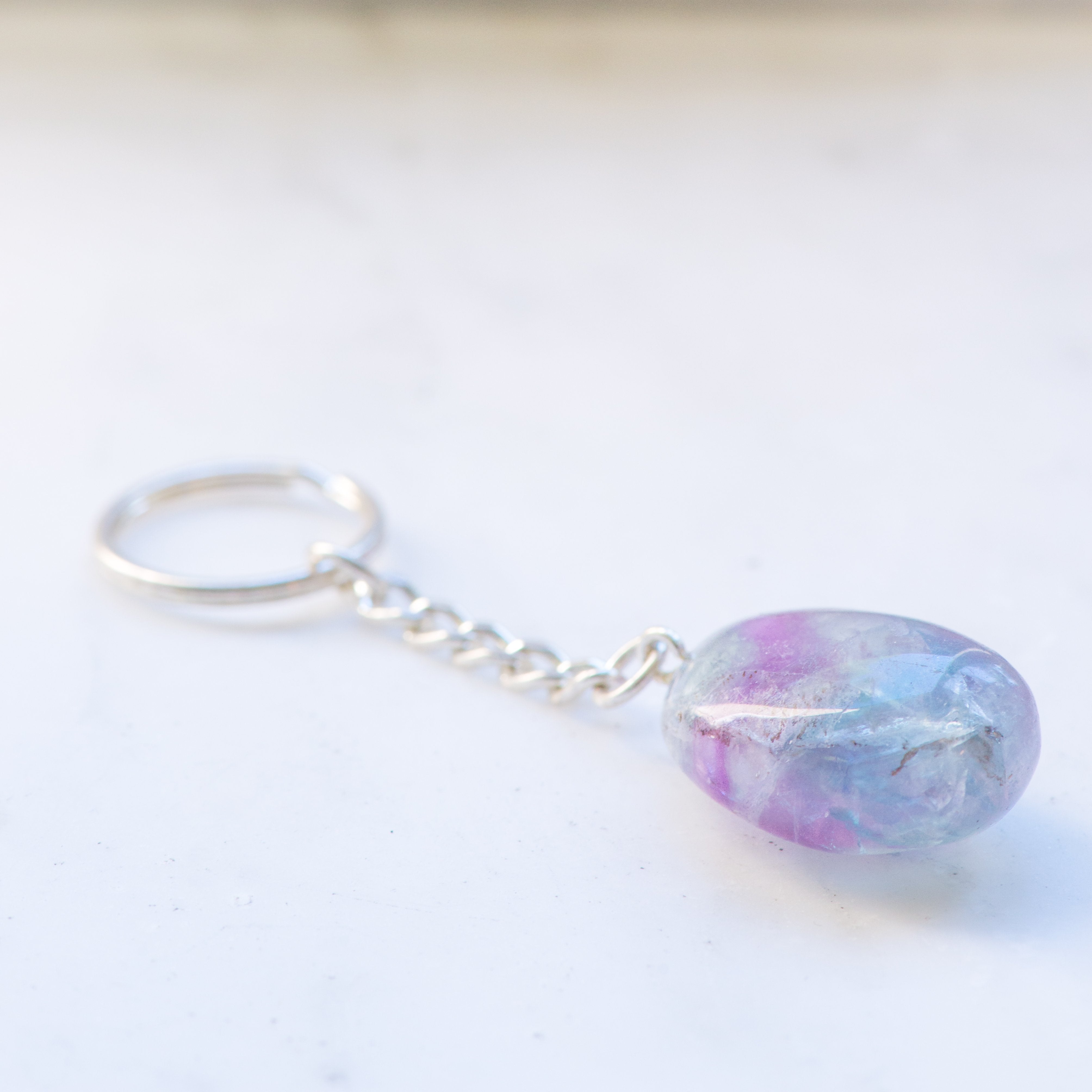 Fluorite Key Chain
