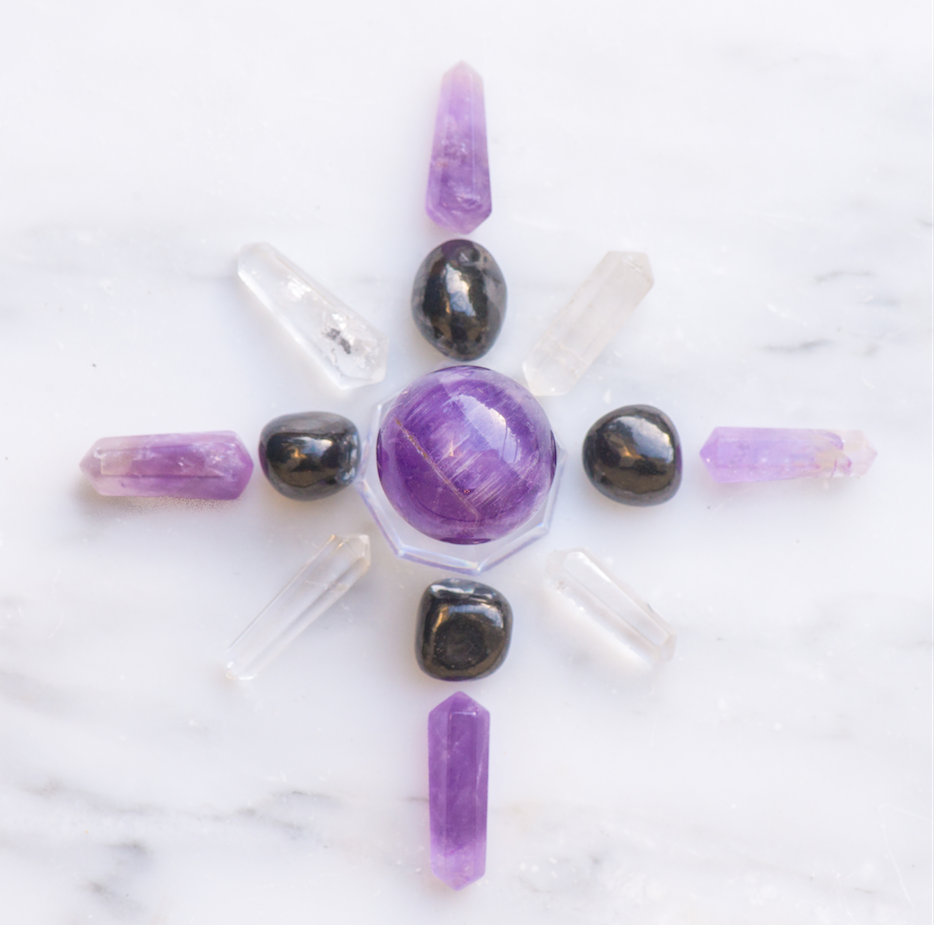 Protection Crystal Grid Kit