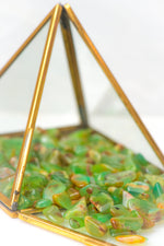 Tumbled Small Chrysoprase.
