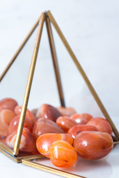 Tumbled Carnelian