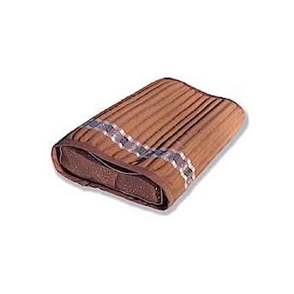 Biomat® Amethyst Pillow with soft fabric cover and amethyst crystals for soothing relaxation and support.